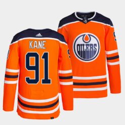 Edmonton Oilers Evander Kane Home Orange Jersey