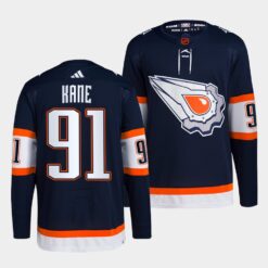 Edmonton Oilers Evander Kane Reverse Navy Jersey