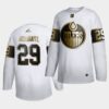 Edmonton Oilers Leon Draisaitl HockeyFightsCancer White Jersey