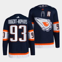 Edmonton Oilers Ryan Nugent-Hopkins Reverse Navy Jersey