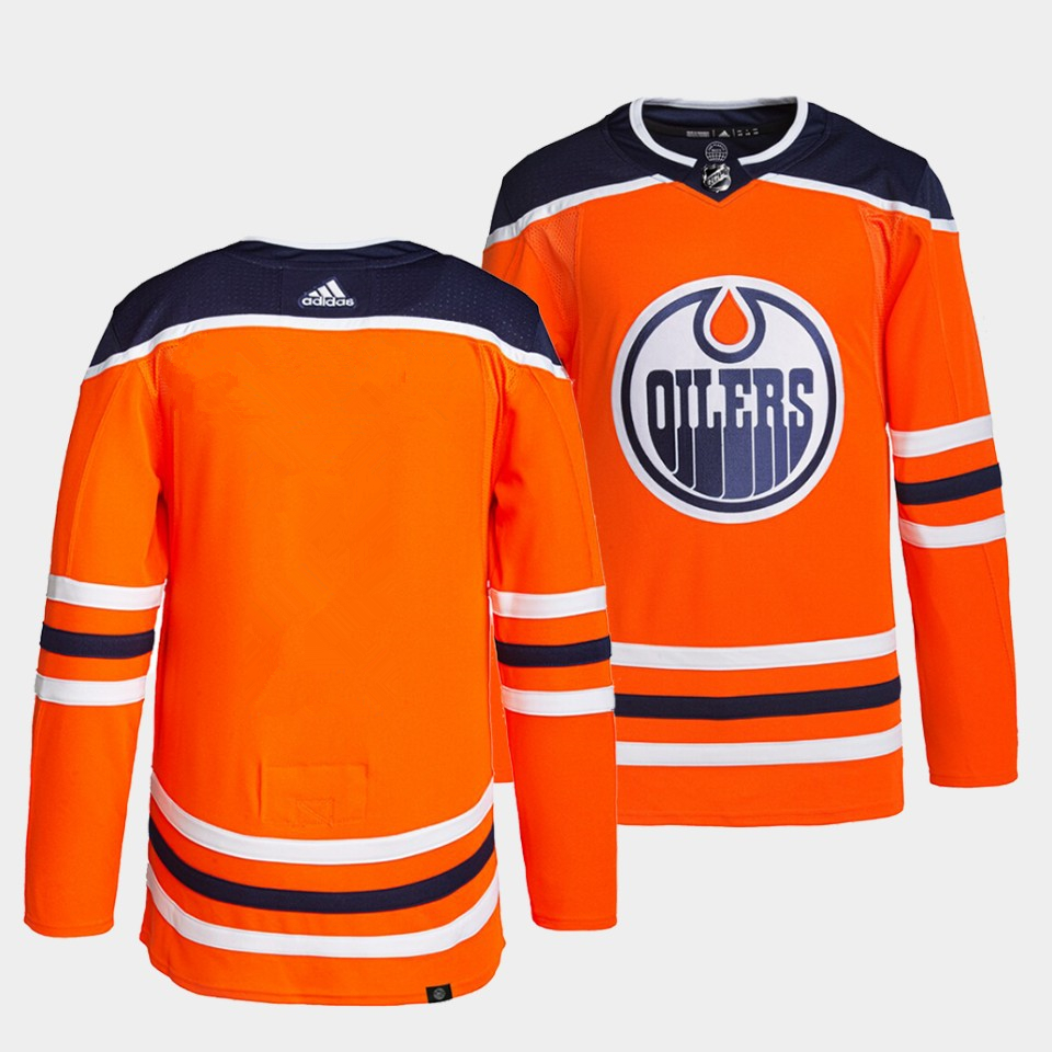 Edmonton Oilers Team Orange Home Jersey Edmonton Oilers Team Orange Home Jersey