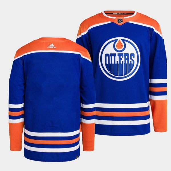 Edmonton Oilers Team Royal Home Jersey Edmonton Oilers Team Royal Home Jersey