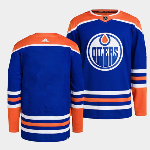 Edmonton Oilers Team Royal Home Jersey