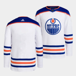 Edmonton Oilers Team White Away Jersey
