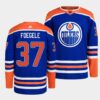 Edmonton Oilers Warren Foegele HockeyFightsCancer White Jersey