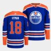 Edmonton Oilers Zach Hyman 2022-23 Away White Jersey