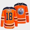 Edmonton Oilers Zach Hyman Reverse Navy Jersey