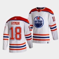 Edmonton Oilers Zach Hyman Reverse Special Edition White Jersey