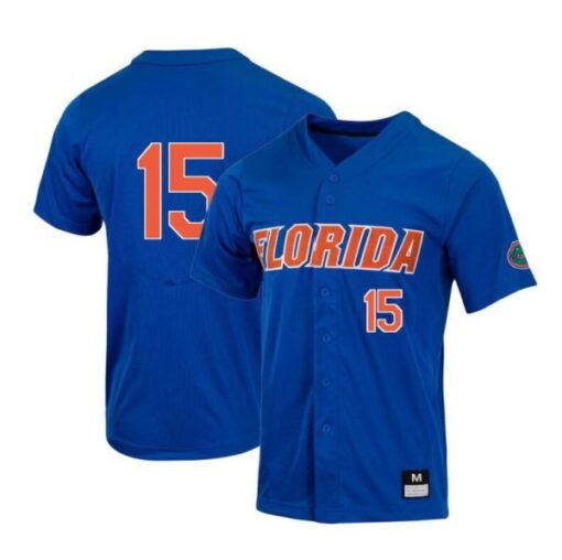 Florida Gators BT Riopelle Royal College Baseball Jersey