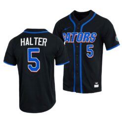 Florida Gators Colby Halter College Baseball Jersey Black