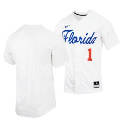 Florida Gators College Baseball White Replica Jersey