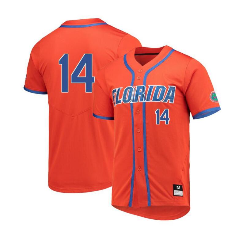 Florida Gators Jac Caglianone Orange College Baseball Jersey Florida Gators Jac Caglianone Orange College Baseball Jersey