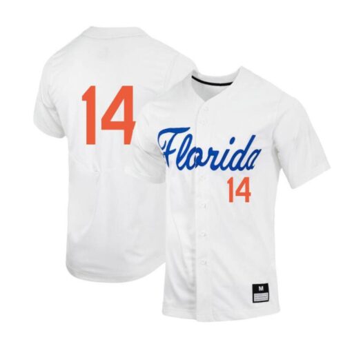 Florida Gators Jac Caglianone White College Baseball Jersey