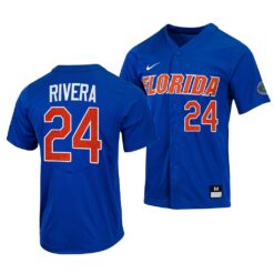 Florida Gators Josh Rivera College Baseball Jersey Royal