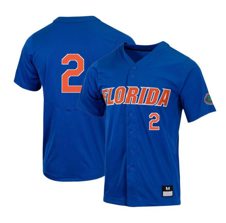 Florida Gators Ty Evans Royal College Baseball Jersey Florida Gators Ty Evans Royal College Baseball Jersey