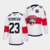 Florida Panthers Carter Verhaeghe 2022 Pink in the Rink White Jersey
