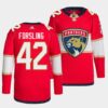 Florida Panthers Gustav Forsling Hockey Fights Cancer Purple Jersey