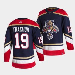 Florida Panthers Matthew Tkachuk 2022 Reverse Retro Navy Jersey