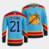 Florida Panthers Sam Bennett 2021 Reverse Retro Navy Jersey