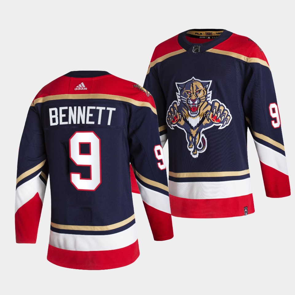 Florida Panthers Sam Bennett 2021 Reverse Retro Navy Jersey Florida Panthers Sam Bennett 2021 Reverse Retro Navy Jersey