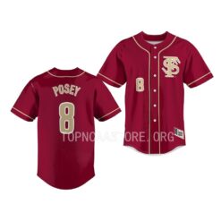 Florida State Seminoles Buster Posey College Baseball Garnet Jersey