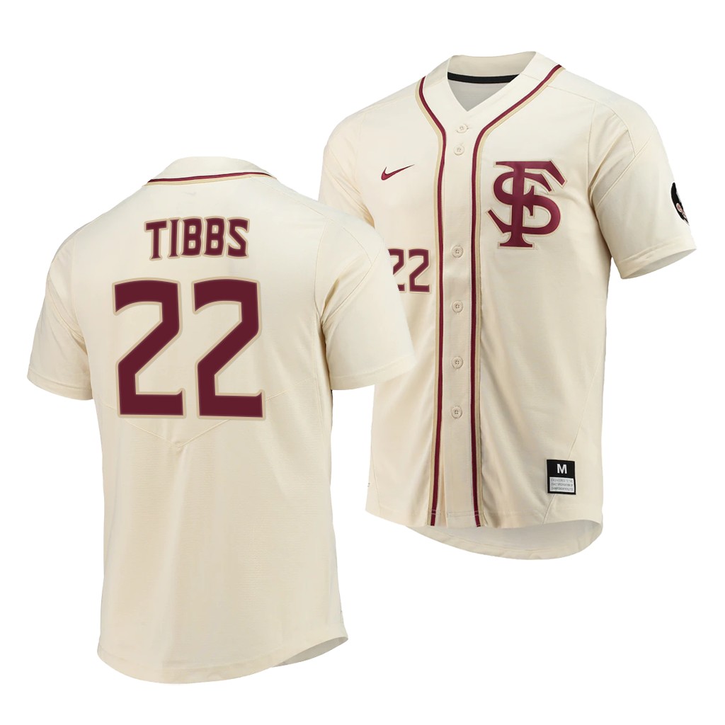 Florida State Seminoles James Tibbs Elite College Baseball Jersey Natural Florida State Seminoles James Tibbs Elite College Baseball Jersey Natural