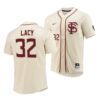 Florida State Seminoles Jordan Carrion Elite College Baseball Jersey Natural