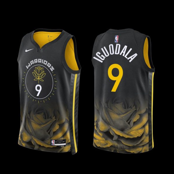 Golden State Warriors Andre Iguodala 2022-23 Black City Edition Jersey Golden State Warriors Andre Iguodala 2022-23 Black City Edition Jersey