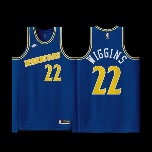 Golden State Warriors Andrew Wiggins Classic Edition Authentic Royal Jersey Golden State Warriors Andrew Wiggins Classic Edition Authentic Royal Jersey