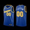 Golden State Warriors Custom 2022-23 Association Edition Jersey White NO.6 Patch