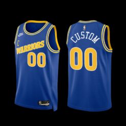 Golden State Warriors Custom 2022-23 Classic Edition Blue Jersey