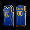 Golden State Warriors Custom 2022-23 City Edition Black Jersey