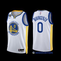 Golden State Warriors Donte DiVincenzo 2022-23 Association Edition Jersey White