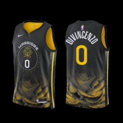 Golden State Warriors Donte DiVincenzo 2022-23 Black City Edition Jersey