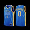 Golden State Warriors Donte DiVincenzo 2022-23 Statement Edition Jersey Navy