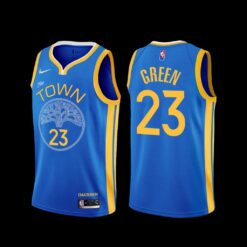 Golden State Warriors Draymond Green 2022-23 Blue Earned Edition Jersey
