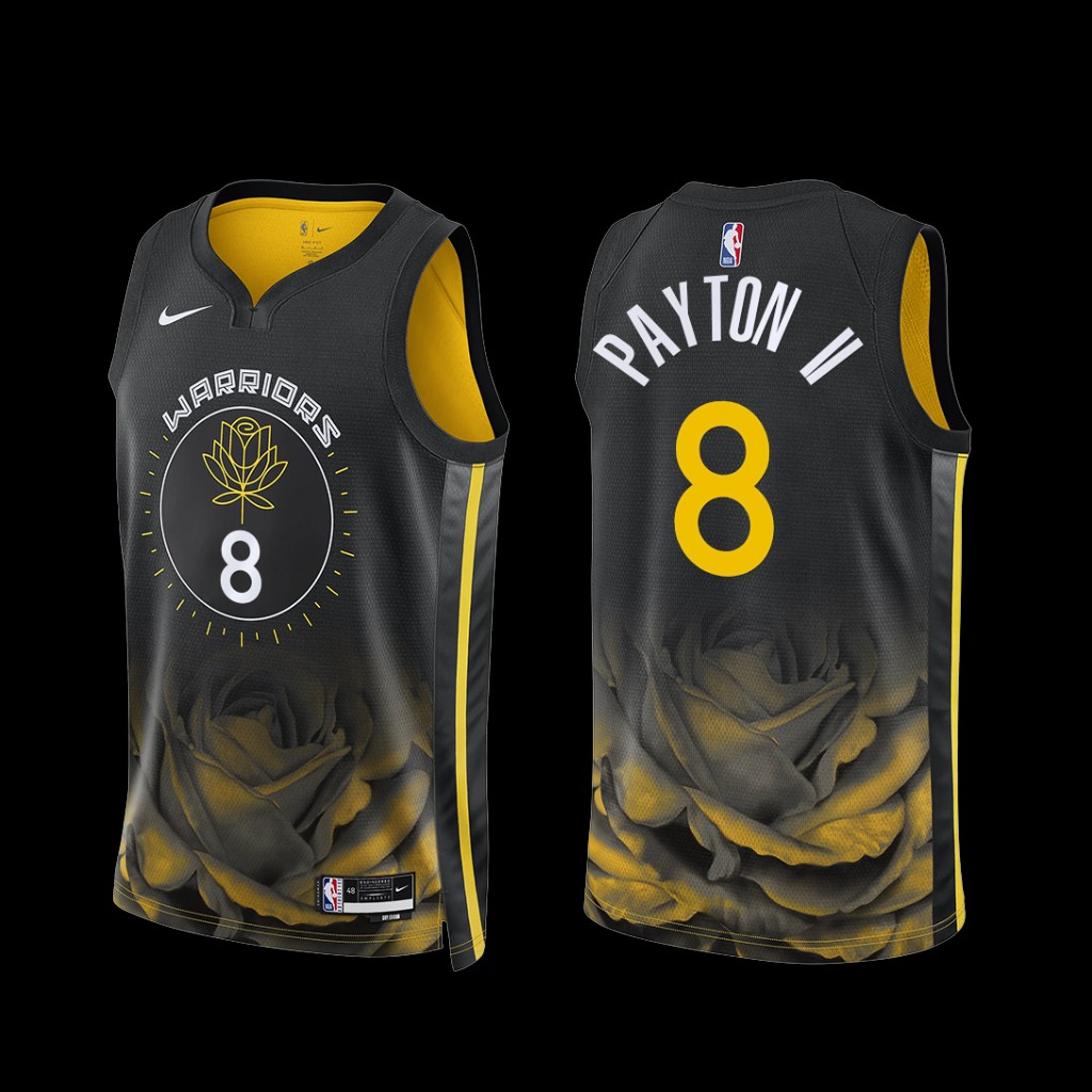 Golden State Warriors Gary Payton II 2022-23 City Edition Jersey Black Golden State Warriors Gary Payton II 2022-23 City Edition Jersey Black