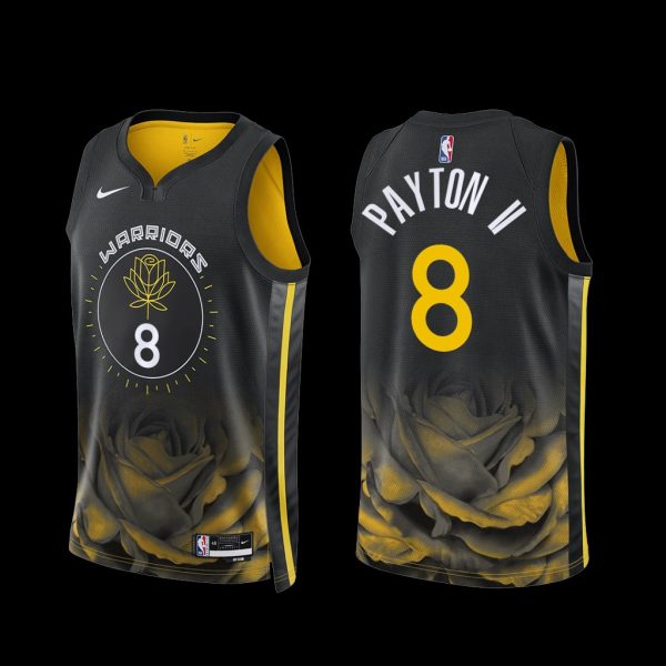 Golden State Warriors Gary Payton II 2022-23 City Edition Jersey Black Golden State Warriors Gary Payton II 2022-23 City Edition Jersey Black