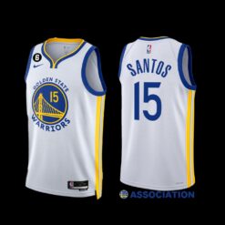 Golden State Warriors Gui Santos 2022-23 Association Edition Jersey White