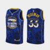 Golden State Warriors James Wiseman City Black Jersey