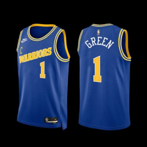 Golden State Warriors JaMychal Green 2022-23 Classic Edition Jersey Blue