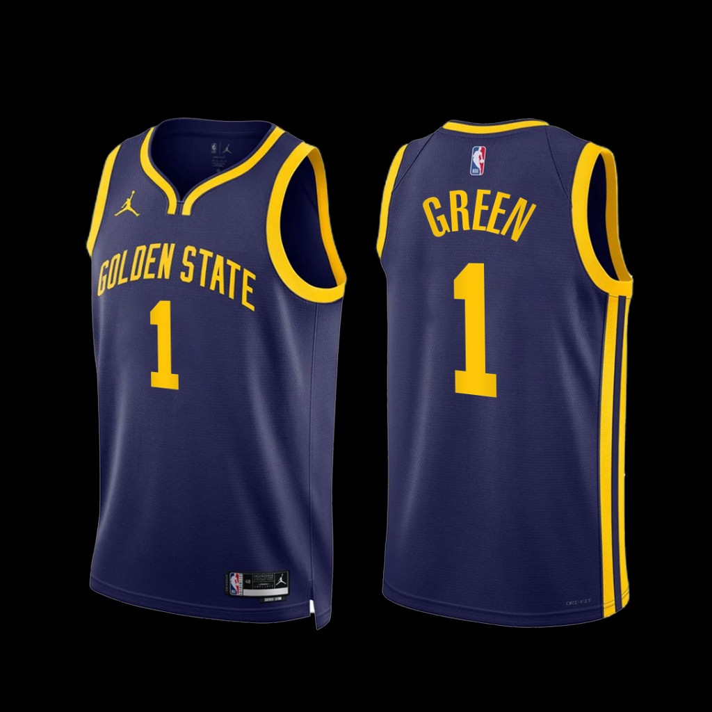 Golden State Warriors JaMychal Green 2022-23 Statement Edition Jersey Navy Golden State Warriors JaMychal Green 2022-23 Statement Edition Jersey Navy