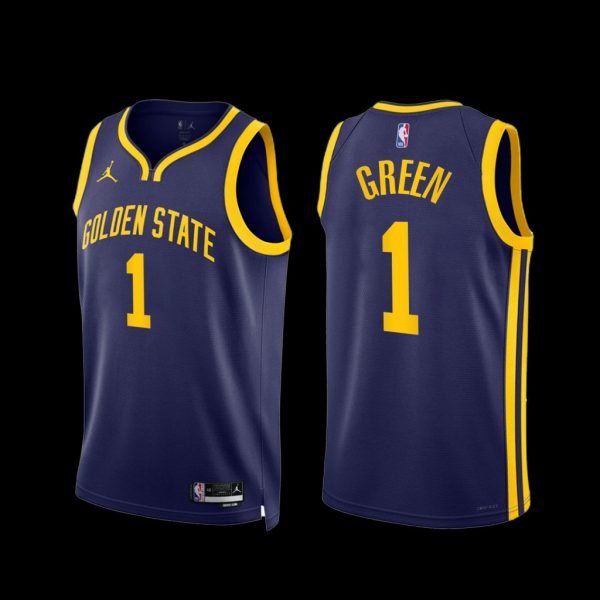 Golden State Warriors JaMychal Green 2022-23 Statement Edition Jersey Navy Golden State Warriors JaMychal Green 2022-23 Statement Edition Jersey Navy