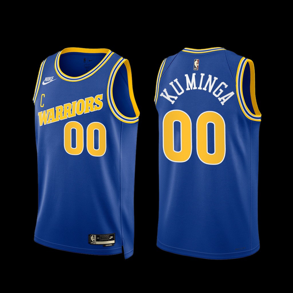 Golden State Warriors Jonathan Kuminga 2022-23 Classic Edition Jersey Blue Golden State Warriors Jonathan Kuminga 2022-23 Classic Edition Jersey Blue