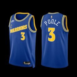 Golden State Warriors Jordan Poole 2022-23 Classic Edition Jersey Blue