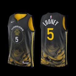 Golden State Warriors Kevon Looney 2022-23 Black City Edition Jersey