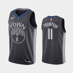 Golden State Warriors Klay Thompson 2020 Black Statement Jersey