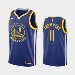 Golden State Warriors Klay Thompson 2020 Blue Icon Jersey