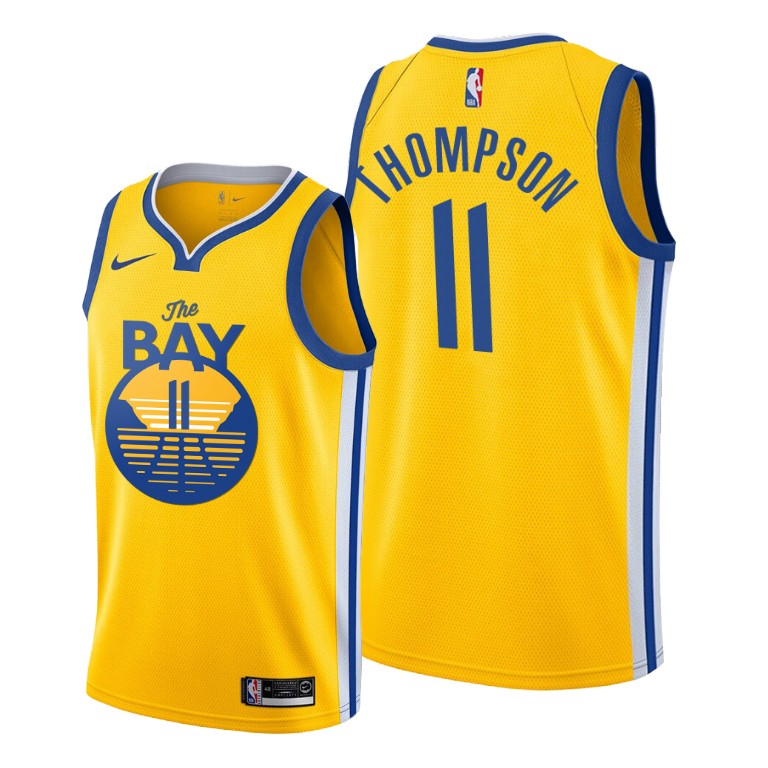 Golden State Warriors Klay Thompson 2020 Gold City Jersey Golden State Warriors Klay Thompson 2020 Gold City Jersey