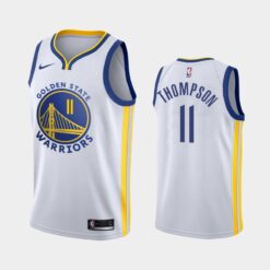 Golden State Warriors Klay Thompson 2020 White Association Jersey